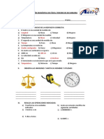 Diagnóstico de Física (3ro - 6to)