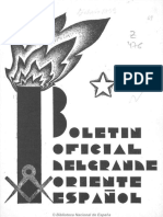 Boletín Del Grande Oriente Español. 10-2-1933