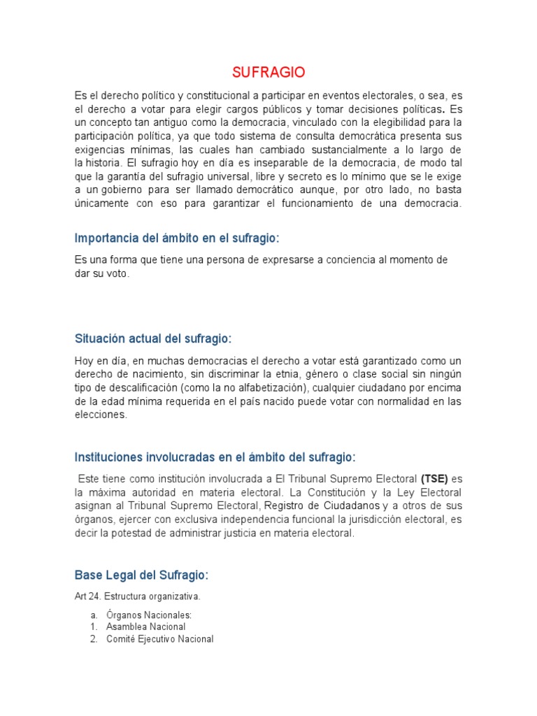 SUFRAGIO PDF