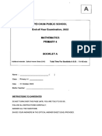 P4 Maths EOY 2022 PeiChun Exam Papers