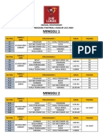 Jadual Kejohanan Tflu12