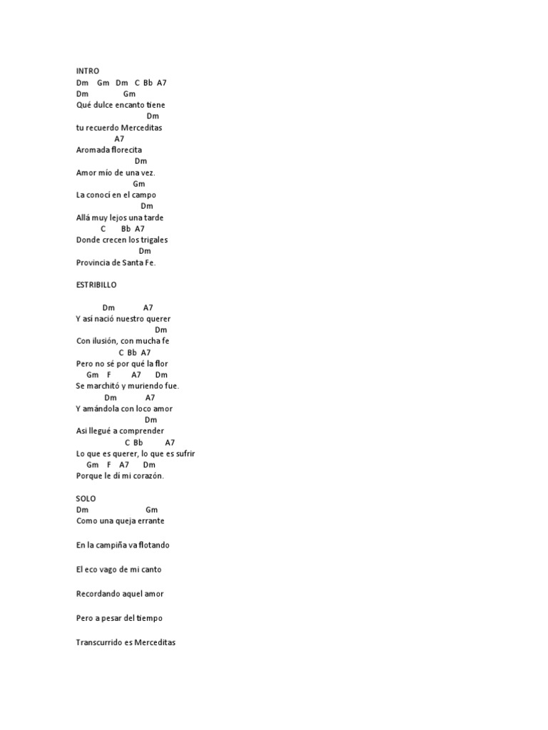 Merceditas | PDF