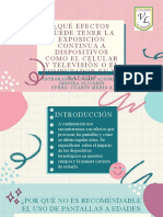 ¿Qué Efectos Puede Tener La Exposición Continua A Dispositivos Como El Celular y Televisión o El Computador en Mi Salud