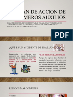 Plan de Accion de Primeros Auxilios