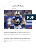 Colts Running Back Article