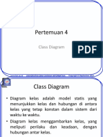Pertemuan 4: Class Diagram