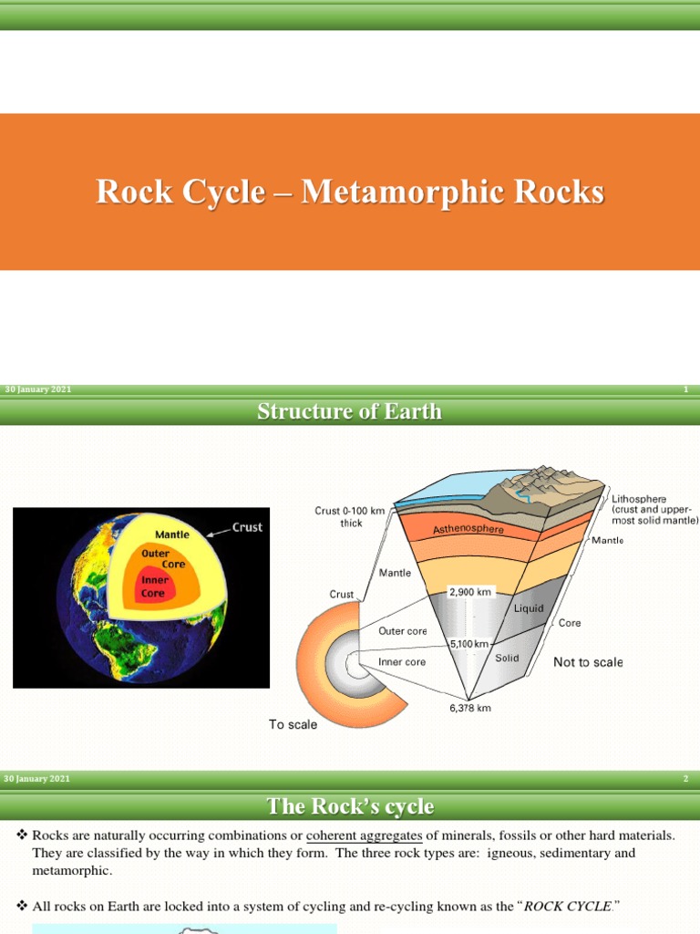 Rock Cycle - Metamorphic Rocks | PDF | Rock (Geology) | Geology