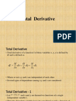 Total Derivative