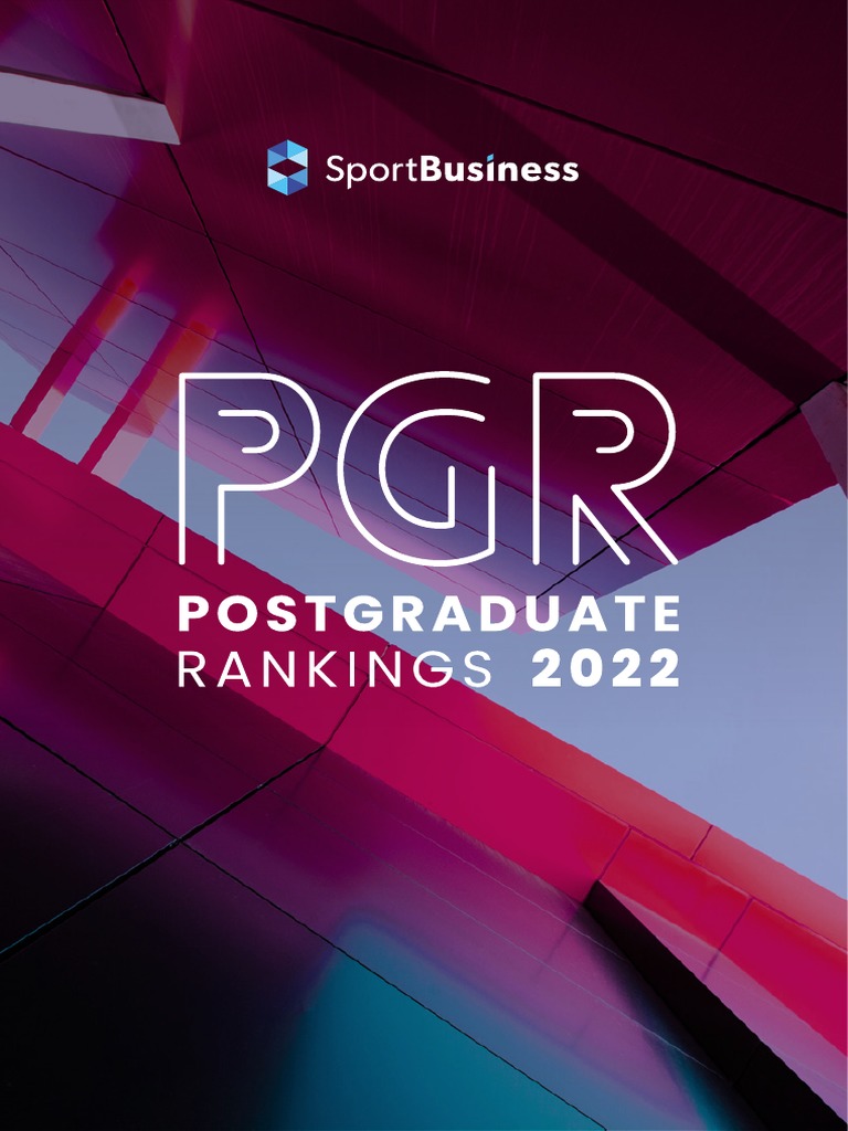 2022 Postgraduate Sports Rankings | PDF | Master Of Business ...