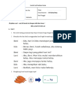 Kerjakan Soal - Soal Di Bawah Ini Dengan Teliti Dan Benar !