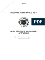 Philippine Army Manual 10-01