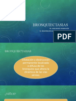 Bronquiectasias y Bronquitis Crónica