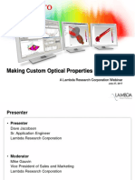 Making Custom Properties in Trace Pro