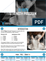 13 Reps Strength Program