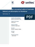 Tarea 9.1 Mapa Conceptual Sobre El Mercado Laboral y El Desempleo en Hondurass