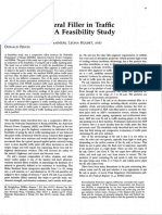 Fly Ash As Mineral Filler in Traffic Marking Paint: A Feasibility Study