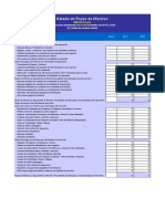 Estado de Flujo de Efectivo en Excel Metodo Directo e Indirecto 1