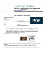 Format Surat Pernyataan SMM - ISO 9001 (Kualifikasi Kecil Dan Menengah)