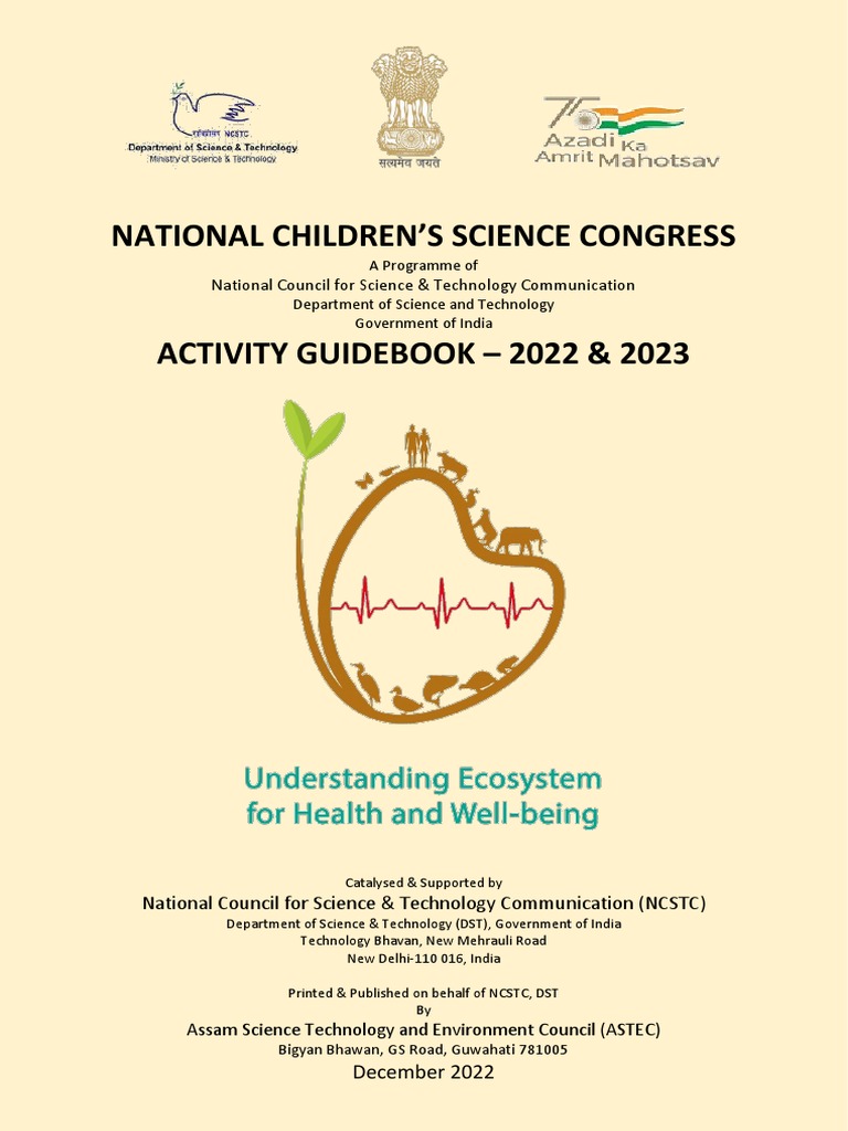 Activity Guidebook - NCSC - 2022-23, PDF, Ecosystem
