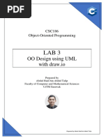 CSC186 Lab Tutorial 3 OO Design Using UML With Draw - Io