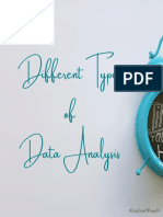 Different Types of Data Analysis