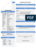 CV Daftar Riwayat Hidup Cewe