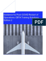 Guidance For Post Covid Restart of Operations Cbta Training Solutions