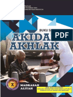Aqidah Akhlak MA X 2019