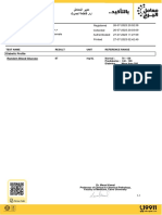 Diabetic Profile: Test Name Result Unit Reference Range