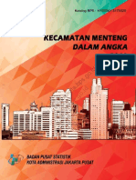 Kecamatan Menteng Dalam Angka 2018