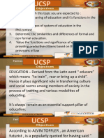 Ucsp Education