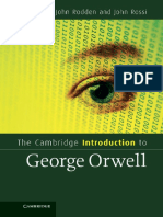 (Cambridge Introductions To Literature) John Rodden, John Rossi - The Cambridge Introduction To George Orwell-Cambridge University Press (2012)