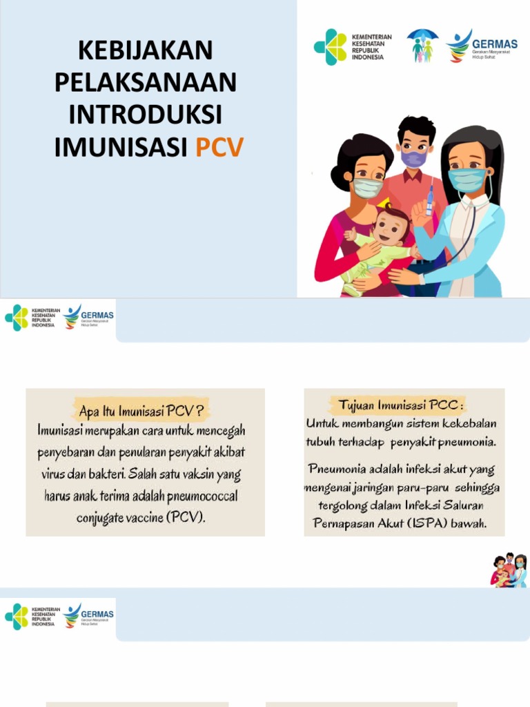 Kebijakan Introduksi Imunisasi PCV | PDF