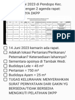 Rapat Pelatihan DKPP Dan Gakin - 230623