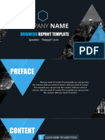 Business PPT Template High End