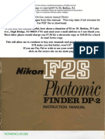 Nikon f2s Finder dp-2