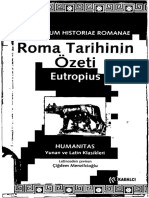 Eutropius - Roma Tarihinin Özeti