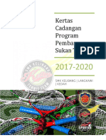 Kertas Cadangan Program Pembangunan Sukan Tenis