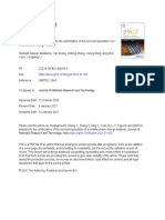 Taguchi and ANOVA Analysis For The Optimization of