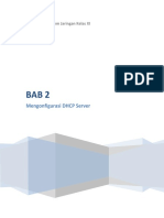 BAB II Mengonfigurasi DHCP Server