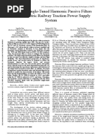 Design of Single-Tuned Harmonic Passive Filters For DC Electric Railway Traction Power Supply System