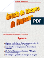 Gerencia de Riesgos de Proyectos