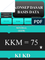 Konsep Dasar Basis Data