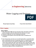 Chapter - 7 - Water - Logging and Drainage