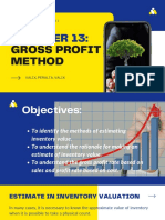 Ia1 - Chapter 13 - Gross Profit Method