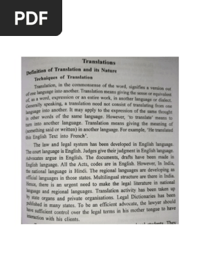 Translation