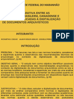 Apresentação Educacional Tese de Faculdade Simples e Minimalista Amarelo Preto Branco