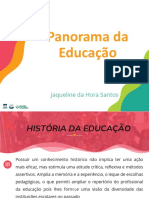 Panorama Da Educação - Slides
