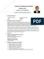 CV - Rodríguez Carranza Edgar Maicol - Documentado