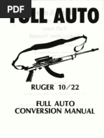 Download Rugar 10 22 Carbine Full Auto Conversion Manual by James Butler SN66332091 doc pdf